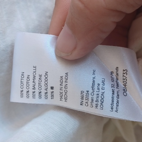 Anthropologie-  Pilcro Ruffled Open Back Top - Picture 8 of 9